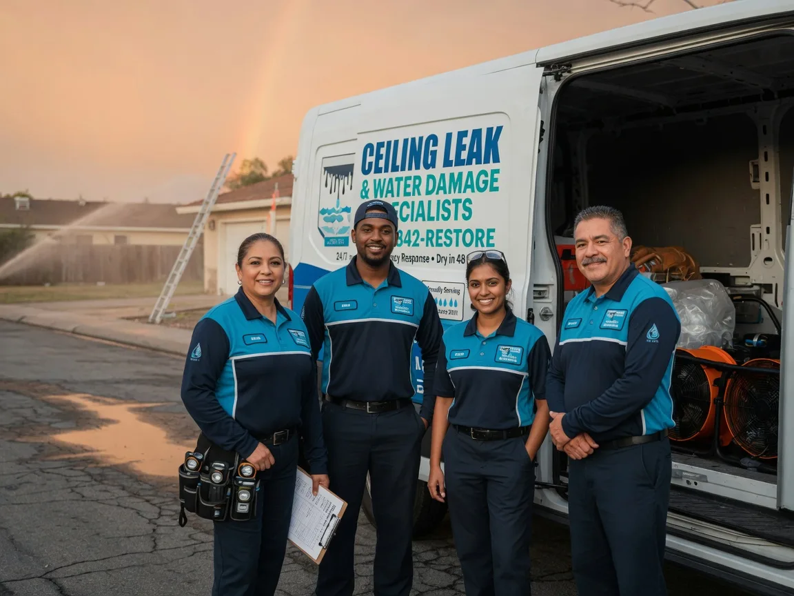 Ceiling Leak Cleanup company in Oreland, PA